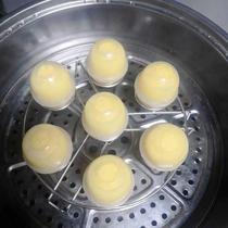 Heavy steamed solid egg mold for solid egg mold stainless steel round egg tray food grade real egg shell barbecue solid egg