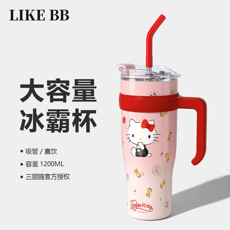 Hello Kitty, стекло, вместительная качественная солорма с стеклом