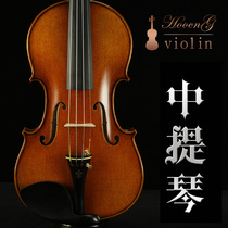 Haocheng Viola Performance Professional-grade adult viola solo fully imported European materials handmade viola instrument