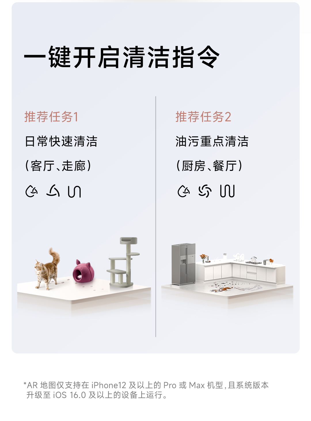 追觅家用扫地机器人智能自动扫吸拖地吸尘三合一洗拖地机 W10SPRO