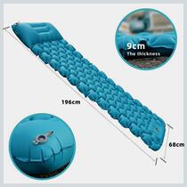 Portable folding tent single foot inflatable mattress outdoor camping office lunch break single inflatable mattress