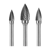 Gold Eagle cemented carbide rotary filing metal tungsten steel milling cutter arched pointed G type G0618M06 (edge diameter 6mm single