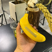 Lujiazui Coffee Festivals same banana pot banana wine pot special-shaped kettle wine bottle wine bottle stainless steel outdoor water cup