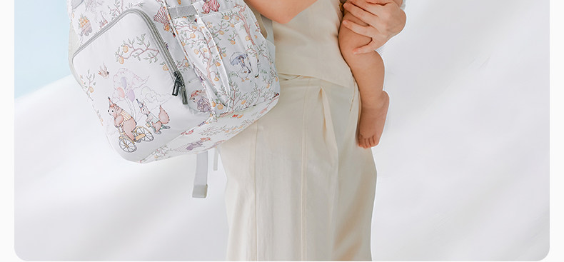 Bubbletree Mommy Bag Large Capacity Mother and Baby Lightweight Bag for Going Out New Style Multi-Functional Backpack — 6