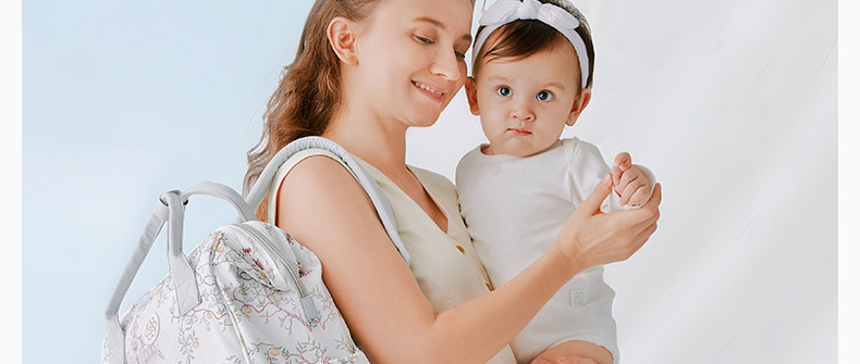 Bubbletree Mommy Bag Large Capacity Mother and Baby Lightweight Bag for Going Out New Style Multi-Functional Backpack — 5