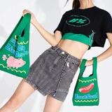 Трикотажная барсетка, сумка, подарок на день рождения, 20×35см