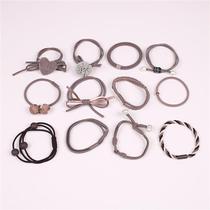 Simple fresh internet celebrity headband Korean adult feminine hair band baby hair tie rubber band girls hair accessory