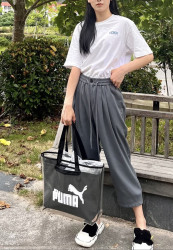 PUMA 공식 여성 더블 레이어 프린트 핸드백 토트백 SHOPPER 076116