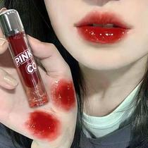 Apply a mirror clear water light whitening lip glaze mirror student lipstick moisturizing film-forming lip gloss ins