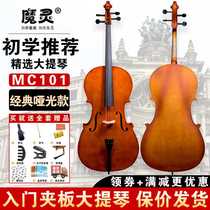 Beginners violin MC101 doorman adult student self-taught plywood into childrens grade examination instrument