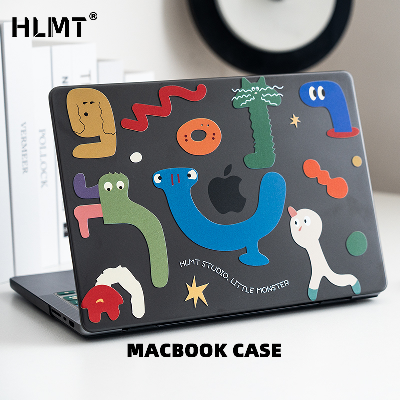 Little Monster Compatible MacBook Case M4 Apple M5 Laptop MacBook Pro 14 Protective Cover MacBook Air 15 Transparent Soft MacBook Neo Huawei Matebook