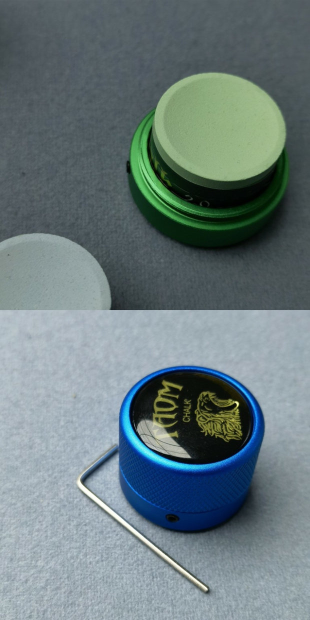 Мел для кия 采购产品陶姆图瓦姆圆粉台球球杆枪粉巧克力粉枪头粉台球壳粉台球用品配件