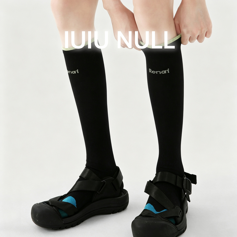 Iuiu Null Black Pressure Yoga Sports Socks for Women Outdoor Running and Cycling Fitness Compression Calf Socks Iuiu Null Black Pressure Yoga Sports Socks for Women Outdoor Running and Cycling Fitness Compression Calf Socks