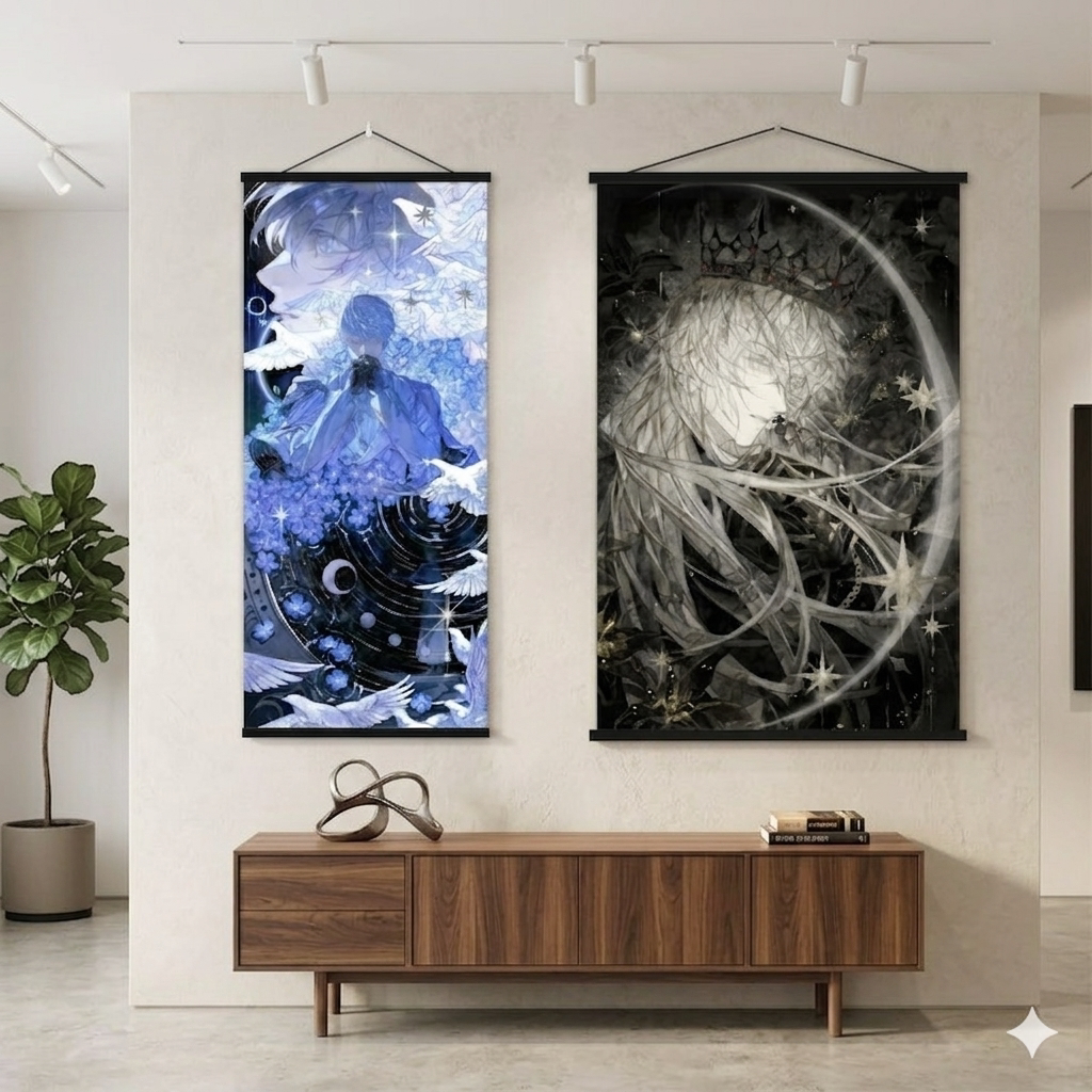 Love and Deepspace Fan-Made Xavier Wood Hanger Wall Art