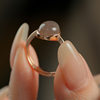 New Mushan Purple Smoke Purple and Qingshui Ring Women's Niche