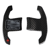 Suitable for Toyota Supra A90 MK5 real dry carbon fiber steering wheel shift paddles replacement