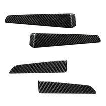Suitable for Audi A3 A3L real carbon fiber door trim strip interior door panel lower trim strip dry carbon trim kit