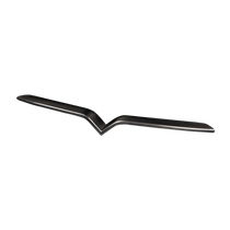 Suitable for 19-23 Tesla Model X real carbon fiber pattern front hood grille decoration strip modification