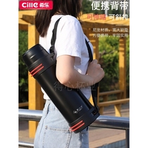 Xile 304 stainless steel large-capacity thermos kettle for men and women outdoor portable car kettle thermos cup household warm water