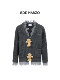 13Th of March Three-Dimensional Doll Button Fake Two-Piece Knitted Cardigan Jacket Sweet Temperament Sweater
