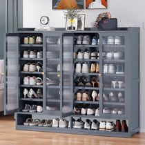 Dust-proof shoe cabinet storage artifact space-saving simple shoe rack for home indoor good-looking door rack for rental housing