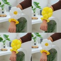 Запястье яйцо цветок белый+желтый смешанный 20