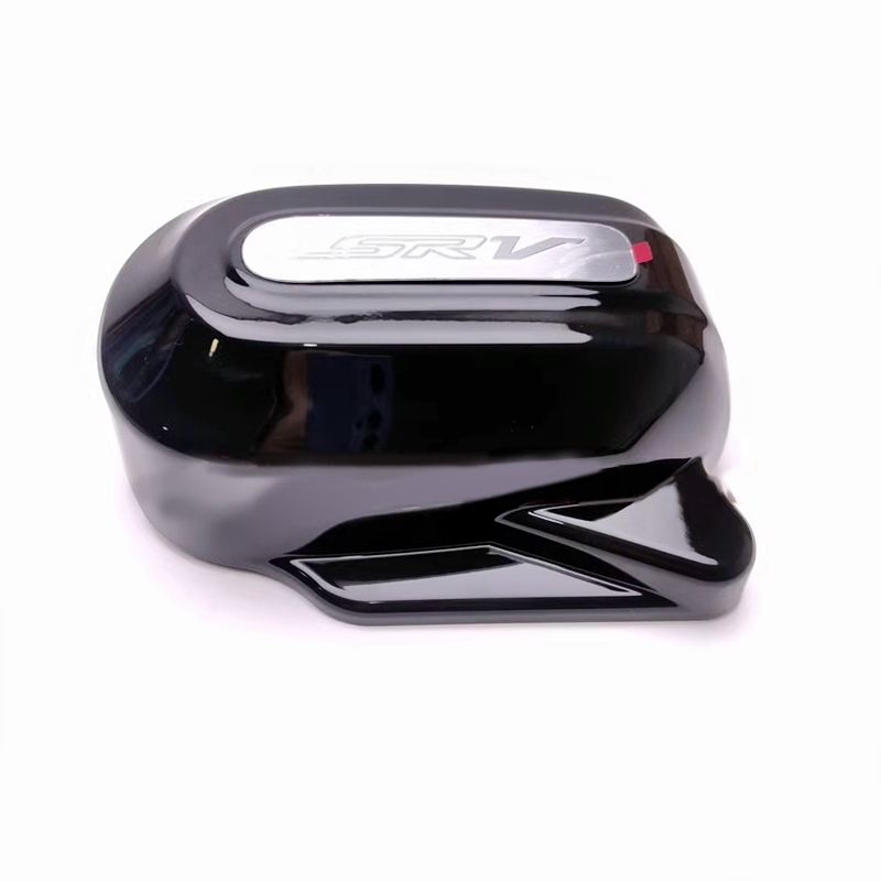 Qianjiang Flash 350 Left Cover Glossy Black Engine Left Decorative Cover Black with Gold Accents Qj350-12B Flash 350 Left Cover Original Factory