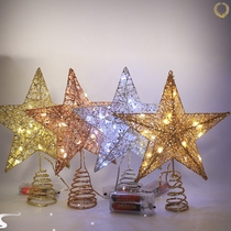 New Tree Top Star LED Christmas Tree Prop with Light