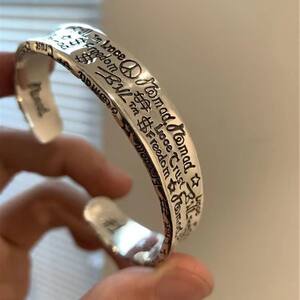 Original Couple Graffiti High-End Bracelet for Women ins Niche Design Bracelet Light Luxury Retro Exquisite Bracelet Minimalist