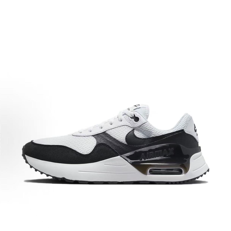 Nike Air Max Sports Wear-Resistant Low-Top Casual Shoes Black and White Men's Model Dm9537-103