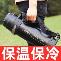 Thermos cup large large capacity 5000 high-end thermos cup 2023 new mens model high appearance 1000ml portable winter