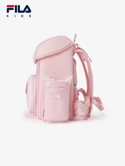 FILA斐乐配件儿童书包2024秋季新款男女中大童蝶翼减负背板双肩包