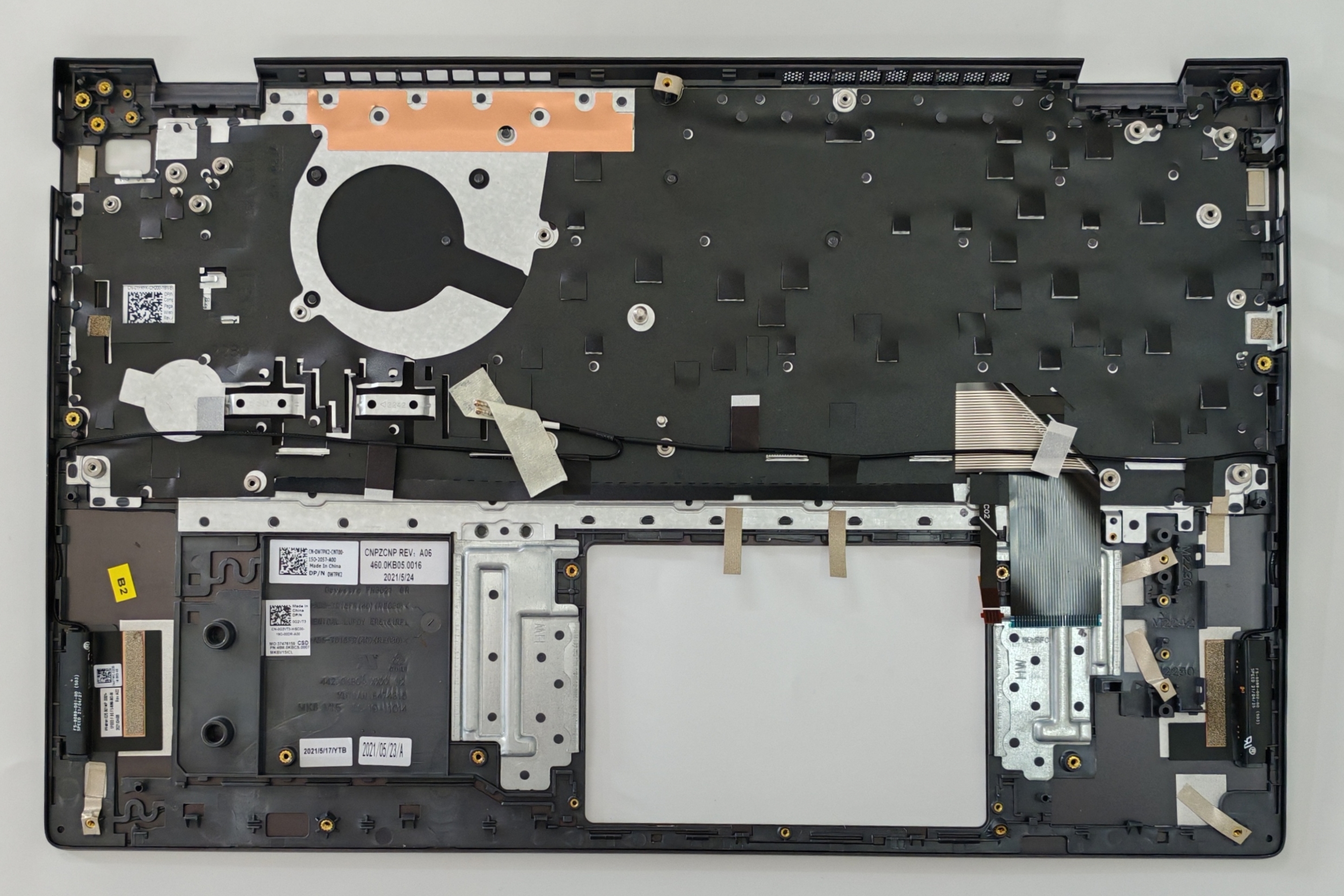 全新Dell戴尔Vostro成就5000系列C壳键盘总成0W7PK2：办公利器的秘密武器！