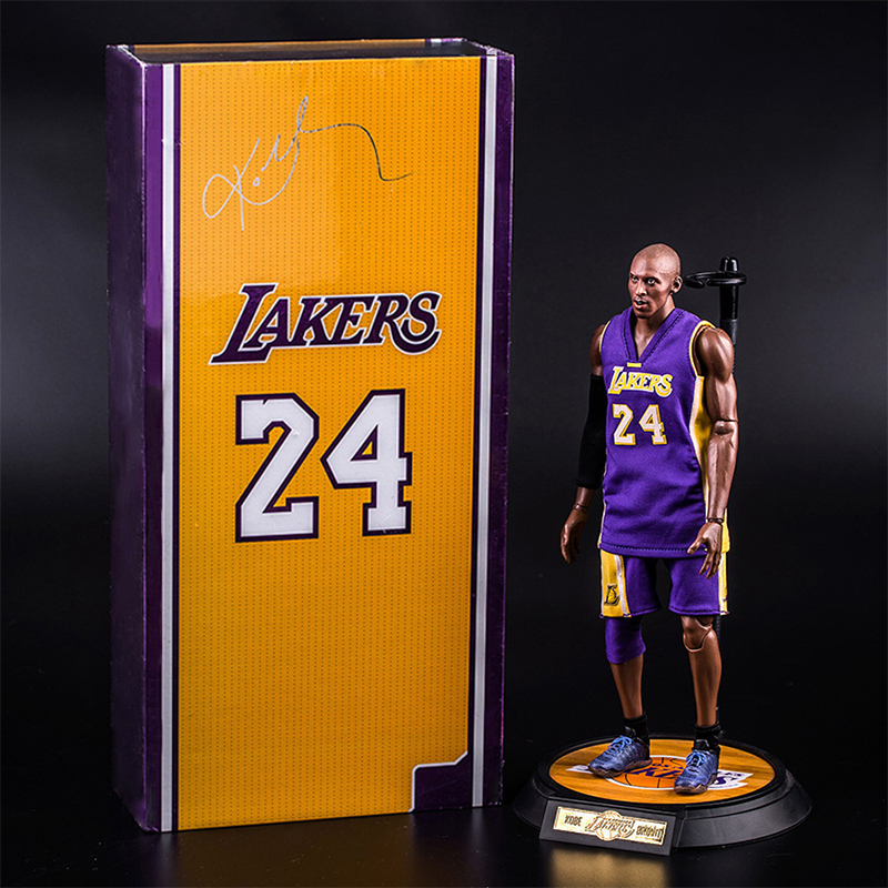 Kobe Bryant Figure Curry Iverson Mcdady Durant Souvenir Model Ross Peripheral Birthday Gift for Boys