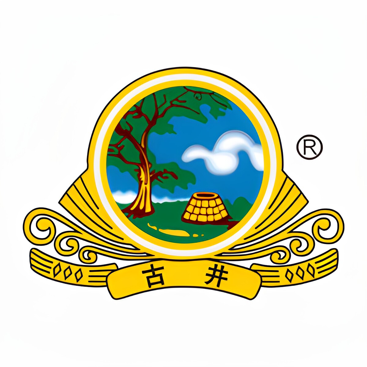 古井健康工厂直营店的LOGO