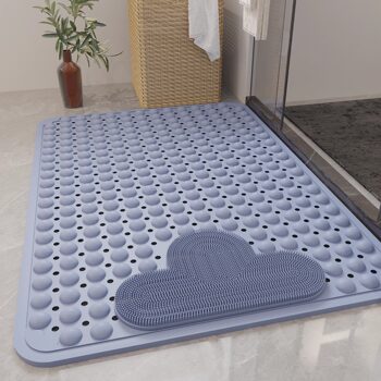Bathroom anti-slip mat massage and dead-removing foot pads bathing anti-fall pads bathroom floor mat shower room foot pads