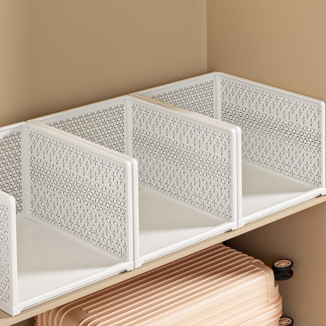 Japan imported MUJIE wardrobe layered partition storage artifact drawer-type clothing sorting rack storage box