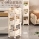 German Imported Small Trolley Storage Rack, Multi-Layer Storage Rack, High-Looking Mobile Kitchen Snack Rack, Baby Toy Rack