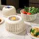 Japanese Table Cover, Dust-Proof Vegetable Cover, Household Leftover Food Cover, Anti-Mosquito and Fly-Proof Dining Table Meal Cover, Rice Cover