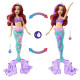 Barbie Disney Magnificent Ocean Princess Ariel The Little Mermaid ຂອງຫຼິ້ນເດັກນ້ອຍແມ່ຍິງ