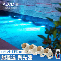 Ausimi lampe daquarium décoration éclairage paysage ornemental étanche lampe détang à poissons projecteur sous-marin ventouse lampe de plante aquatique super lumineuse