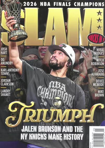 Slam Nba Basketball Magazine English Sports Magazine Issue 263 August/September 2026 Slam Nba Basketball Magazine English Sports Magazine Issue 263 August/September 2026
