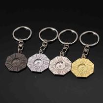 Creative gossip keychain movie commemorative promotion event key pendant car keychain gift