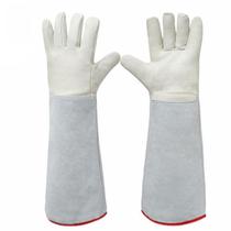 Pinzhide Low Temperature Resistant Antifreeze Gloves Liquid Nitrogen Dry Ice-180 to -250 Degree Cold Storage Low Temperature Resistant Cold Protection Double