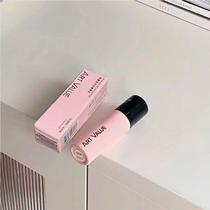 Clear and translucent~ Female high school students fake makeup mirror lip glaze moisturizing and non-fading student party whitening lip mud