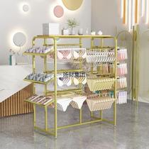 Xinjiang Tibet underwear display rack bra store display rack shopping mall boxed underwear island rack double-sided stockings