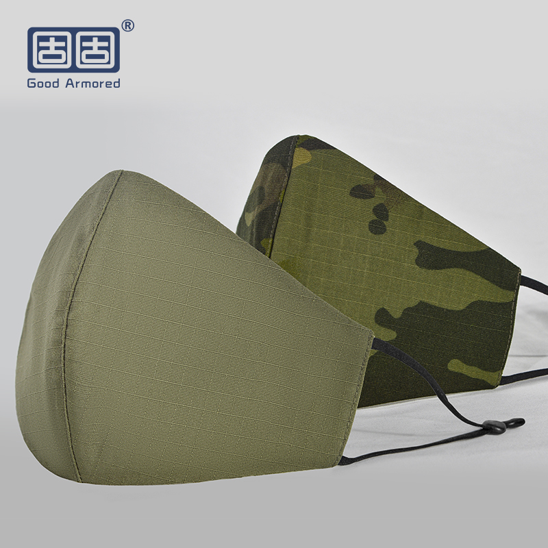 Solid Solid Official Tactical Mask Commute Casual Comfort Solid Cut Wide Face High Play Adjustable Size-Taobao