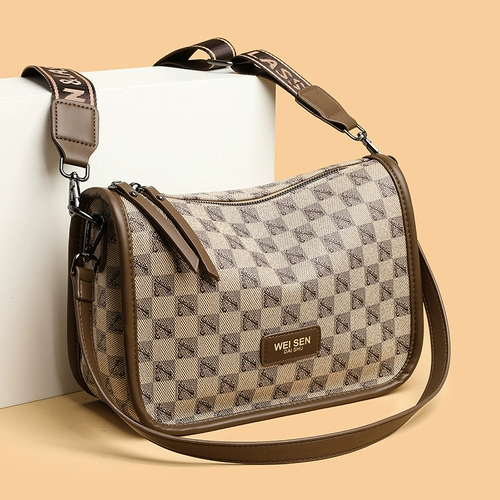 Сумка на одно плечо для отдыха, вместительная и большая сумка через плечо, из натуральной кожи, премиум класс