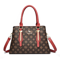 Кенгуру коричневый с красным (разрешена натуральная кожа кенгуру)