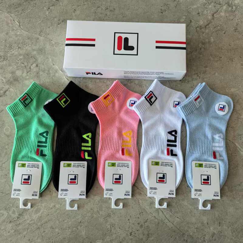 2025 New Women's Short Socks, 5 Pairs in a Box, Pure Cotton Breathable Short Socks, Popular Trendy Socks, Versatile Fashion Socks, Ins Style 2025 New Women's Short Socks, 5 Pairs in a Box, Pure Cotton Breathable Short Socks, Popular Trendy Socks, Versatile Fashion Socks, Ins Style